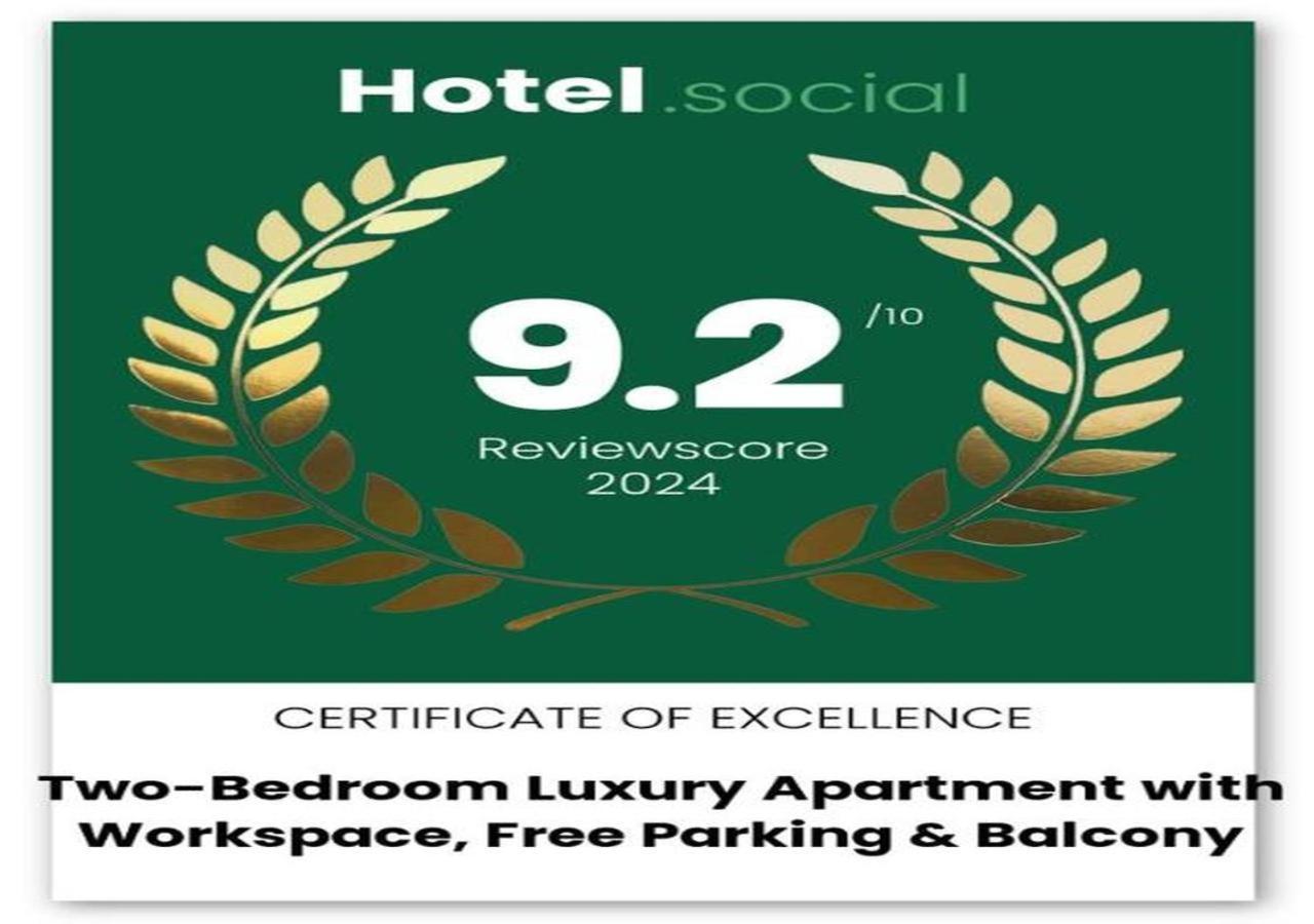 Two-Bedroom Luxury Apartment With Workspace, Free Secure Parking & Coffee Birmingham Zewnętrze zdjęcie
